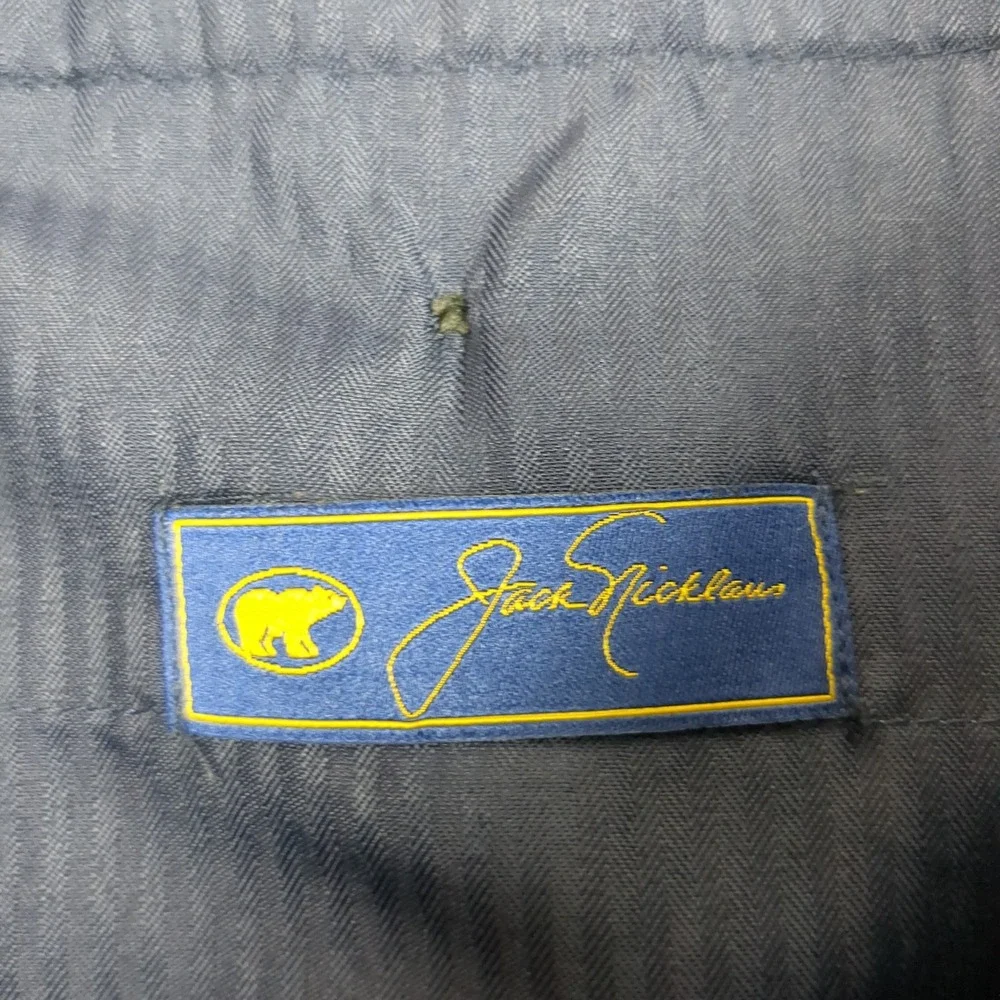 Jack Nicklaus Mens Plaid Golf Shorts‎ Size 36 Blue Green Yellow Polyester